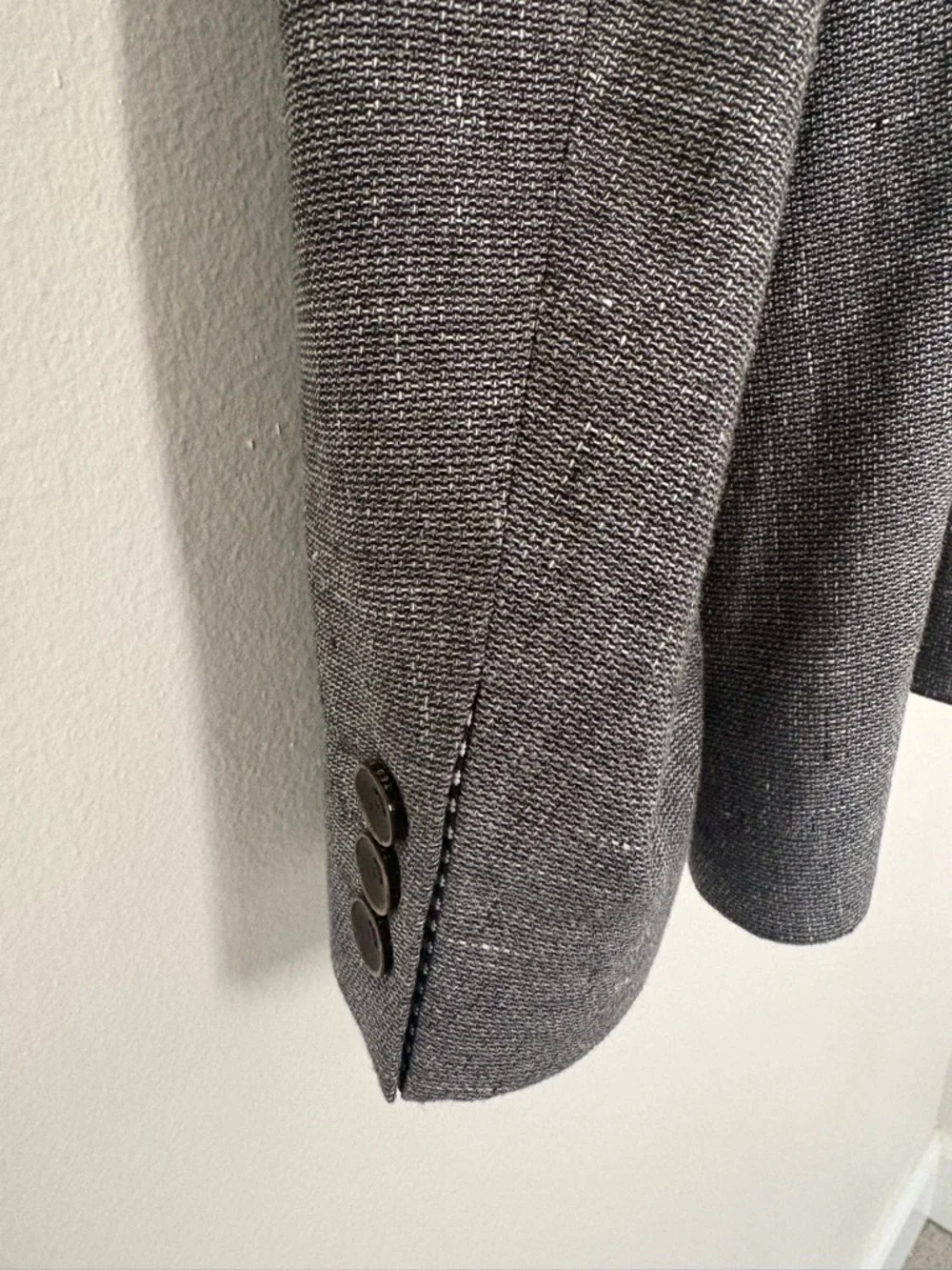 Ted Baker London‎ Men's Gray Two-Button Blazer